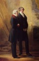 アーサー・ウェルズリー 初代ウェリントン公爵とロバート・ピール卿の王族の肖像画 フランツ・クサーヴァー・ウィンターハルター